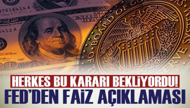 Fed mart ayı faiz kararını açıkladı!