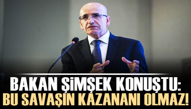 Bakan Şimşek'ten 'ticaret savaşı' yorumu: Kazanan olmaz!
