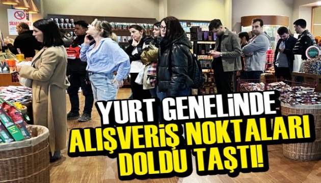 Yurt genelinde boykot çağrısına rağmen alışveriş noktalarında hareketlilik yaşandı