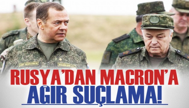 Rusya: Macron ve bazı Batılı liderler, terör saldırısının suç ortağı!