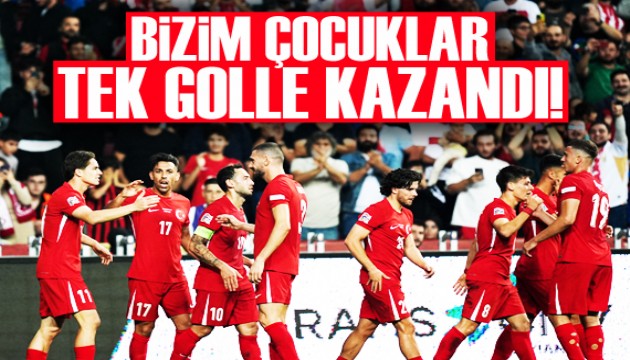 Bizim Çocuklar tek golle kazandı!