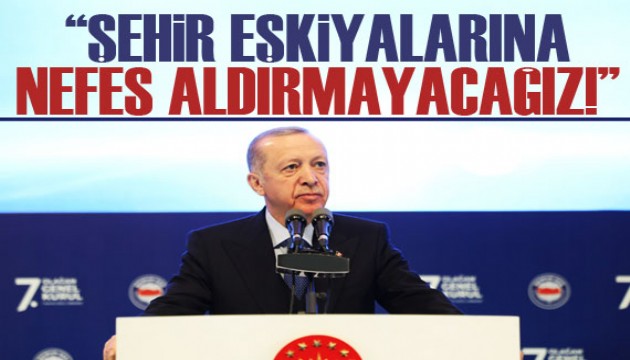 Başkan Erdoğan: Şehir eşkıyalarına nefes aldırmayacağız