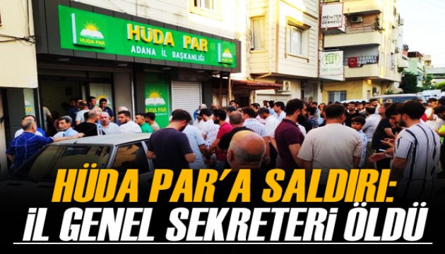 HÜDA-PAR'a saldırı: İl Genel Sekreteri hayatını kaybetti