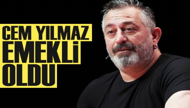 Cem Yılmaz emekli oldu