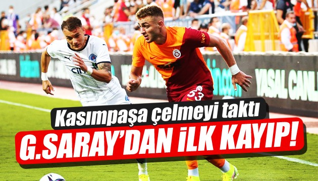 Galatasaray'dan ilk kayıp!