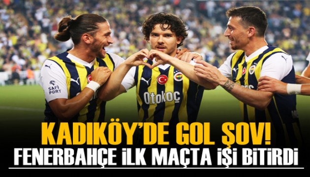 Fenerbahçe ilk maçta avantajı kaptı!