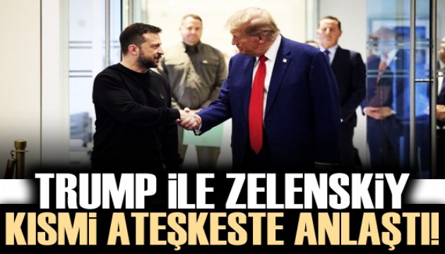 Beyaz Saray: Trump ile Zelenskiy kısmi ateşkeste anlaştı!