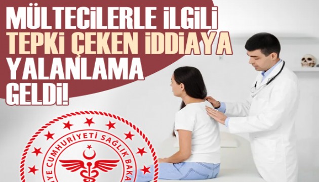 Mültecilerle ilgili tepki çeken iddiaya yalanlama geldi!