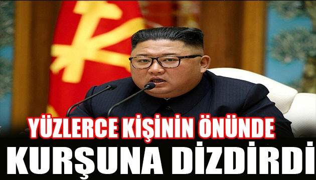 Kim'den idam kararı... Yüzlerce kişiye zorla izletti