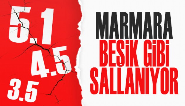 Marmara Denizi'nde deprem! İstanbul ve çevre illerde de hissedildi