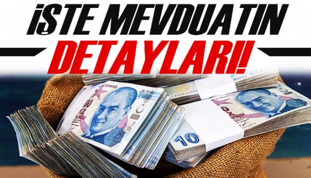 Mevduatta detaylar belli oldu!