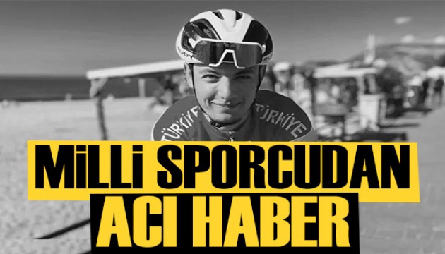 Milli sporcudan acı haber