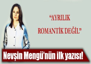 Nevşin Mengü BirGün'deki ilk yazısını yazdı: Ayrılık romantik değil!