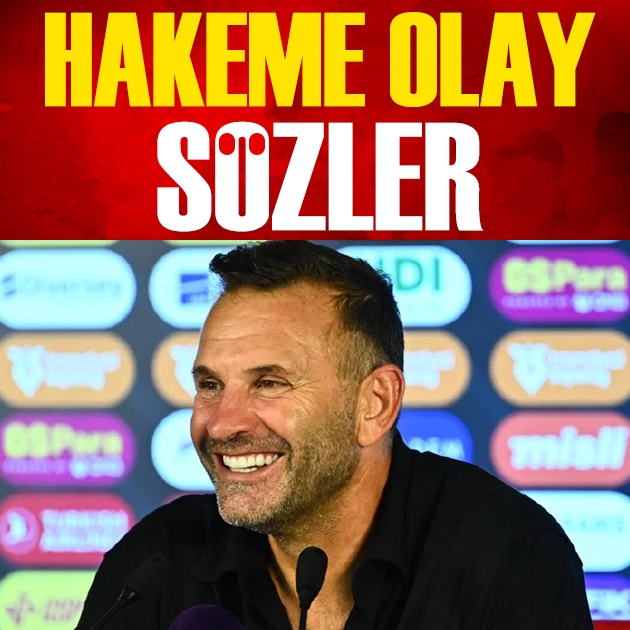 Okan Buruk'tan Sporting maçının hakemiyle ilgili olay sözler