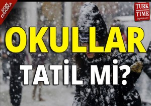 Ankara'da okullar tatil mi?