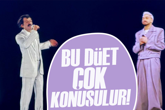 Sefo sahnede Müslüm Gürses ile düet yaptı