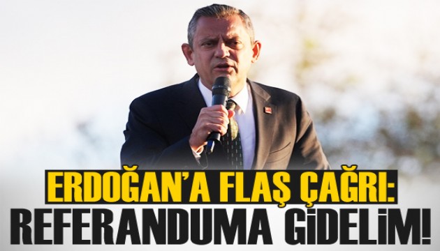 Özgür Özel’den çok konuşulacak çağrı: Kanal İstanbul'u oylayalım!