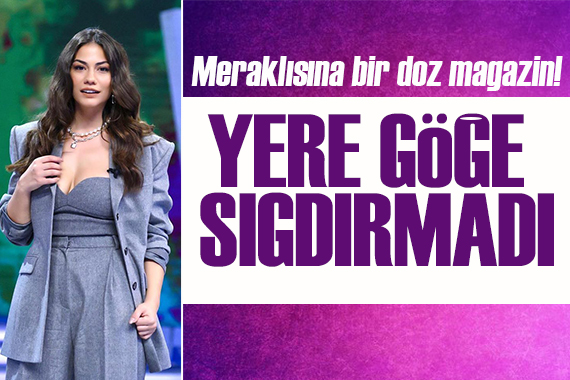 Demet Özdemir, Hatice Aslan'ı doğum gününde yere göğe sığdıramadı