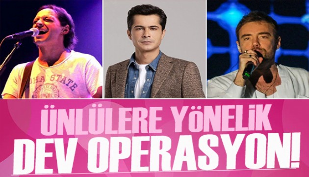Ünlülere yönelik operasyon: Murat Dalkılıç, Kaan Tangöze, İsmail Hacıoğlu gözaltında