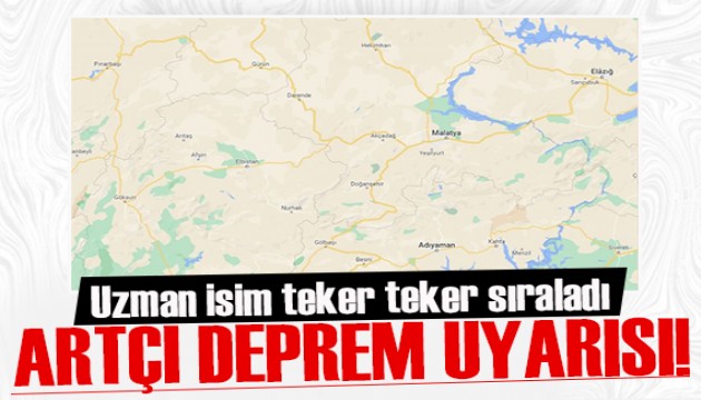 Uzman isimden kritik açıklama: Yeşilyurt merkezli deprem artçı deprem sınıfında değerlendirilebilir!