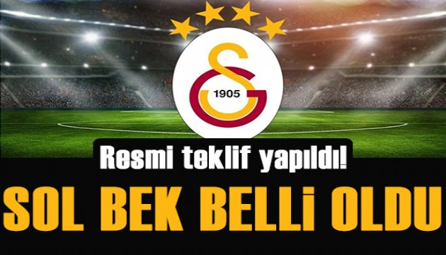 Resmi teklif yapıldı! İşte Galatasaray'ın yeni sol beki.