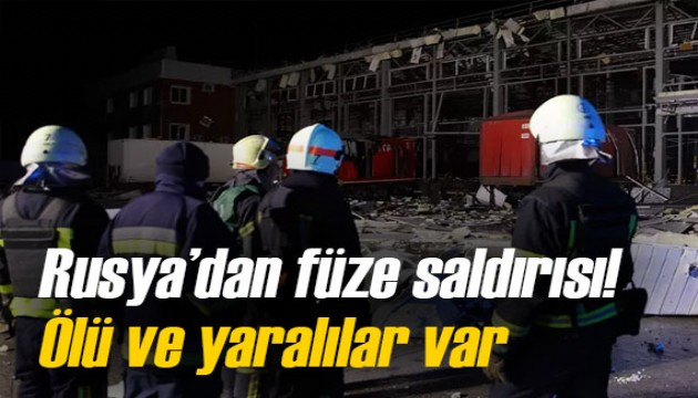 Rusya'dan Ukrayna’ya füze saldırısı!