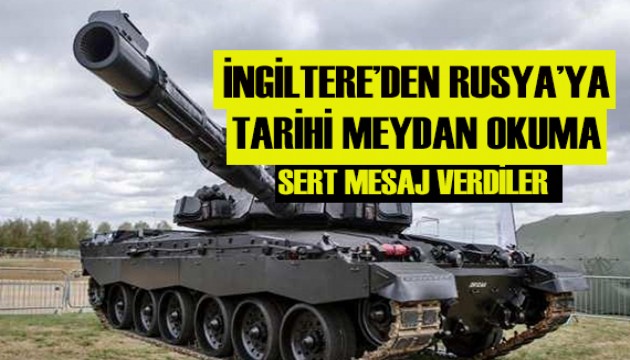 İngiltere'den Rusya'ya tarihi  mesaj!