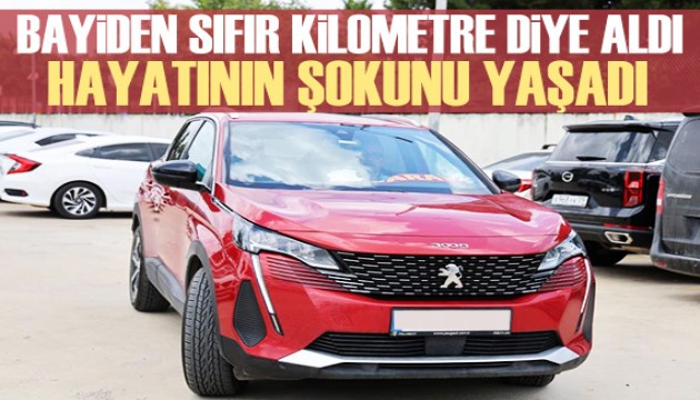 Sıfır kilometre aldığı jipi satmak istedi: Şoke oldu