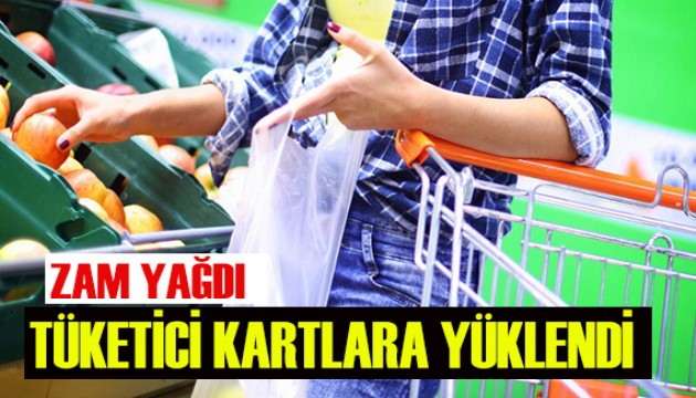 Zam yağmuru dinmiyor! Vatandaş kartlara yüklendi