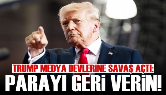 Trump medya devlerine savaş açtı!
