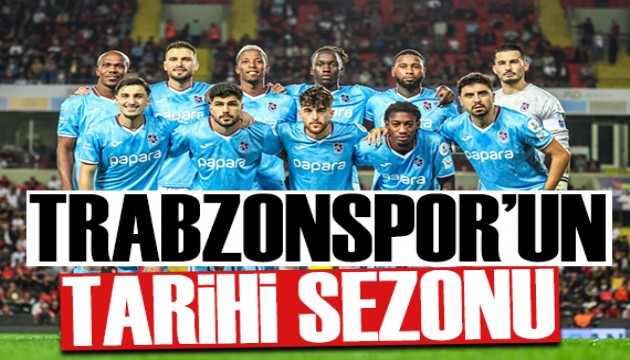 Trabzonspor'un tarihi sezonu