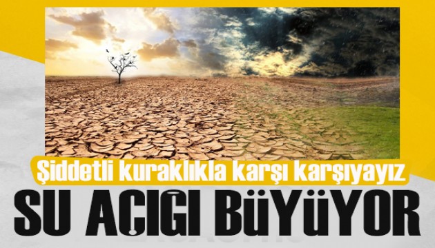 Türkiye'nin yüzde 70’i şiddetli kuraklıkla karşı karşıya!