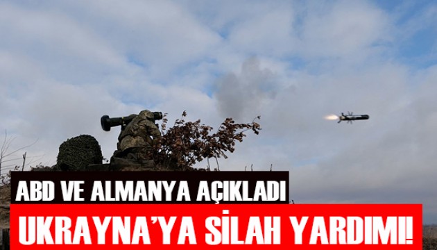 ABD ve Almanya'dan Ukrayna'ya yardım!