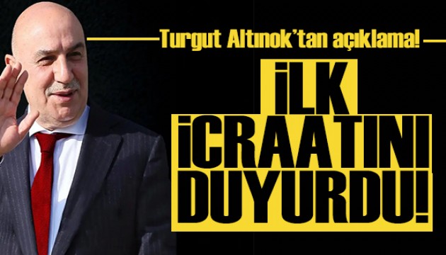 Turgut Altınok'tan açıklama!