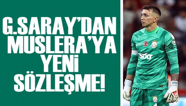 Galatasaray'dan Muslera'ya yeni sözleşme!