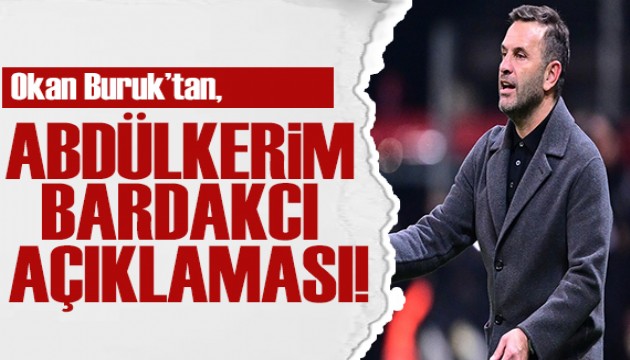 Okan Buruk'tan açıklama!