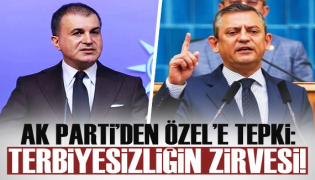 AK Parti'den Özgür Özel'in sözlerine tepki!