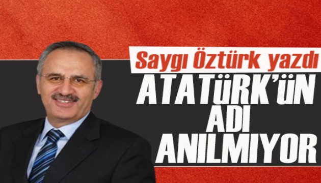 Saygı Öztürk yazdı: O yasak sadece Atatürk için mi?