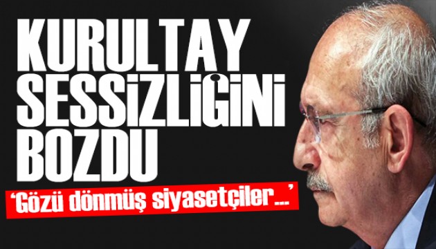 Kurultay davası sonrası Kılıçdaroğlu sessizliğini bozdu: Hakkımı helal ediyorum