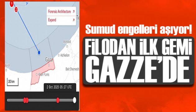 Sumud engelleri aşıyor! Mikeno Gemisi Gazze karasularında