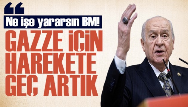 MHP lideri Bahçeli'den süreç mesajı: Yıl sonuna kadar tamamlanır