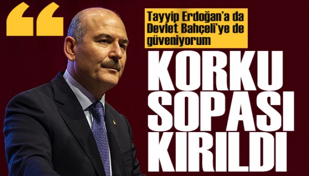 Soylu’dan net mesaj: Türkiye, Suriye’de yıllardır dayatılan korkuyu kırdı