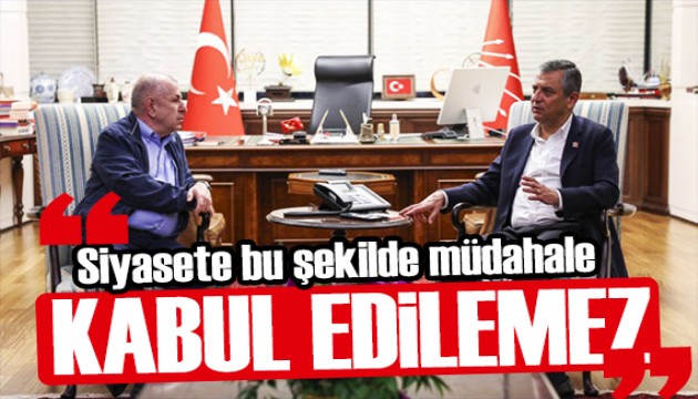 Ümit  Özdağ'dan CHP'ye ziyaret: Bu müdahale kabul edilemez