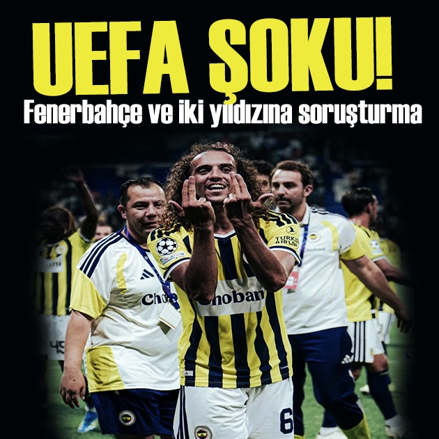 Fenerbahçe'ye UEFA şoku: İki yıldız disipline sevk edildi
