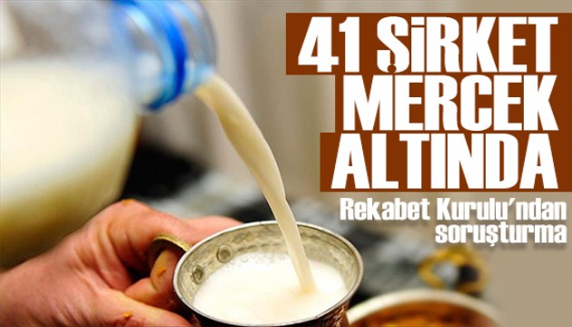 Rekabet Kurulu'ndan soruşturma: 41 süt şirketi mercek altında