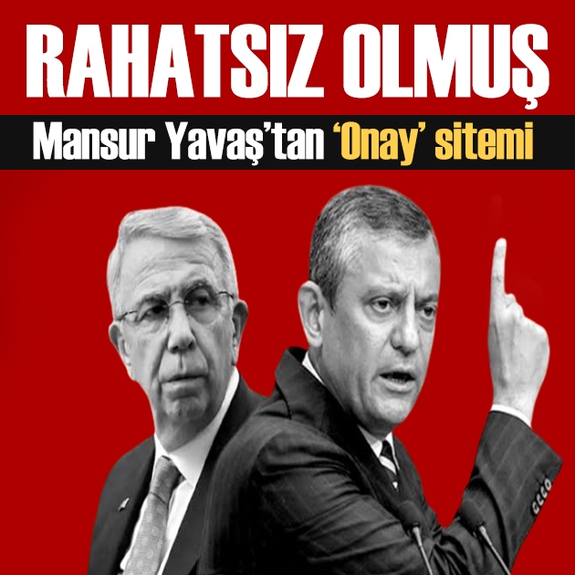 Mansur Yavaş'tan Özgür Özel'e onay sitemi: Rahatsız olmuş