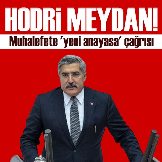 Hüseyin Yayman'dan muhalefete yeni anayasa çağrısı: Hodri meydan!