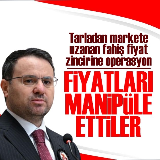 Bakan Gürlek duyurdu: Fahiş fiyat zincirine operasyon