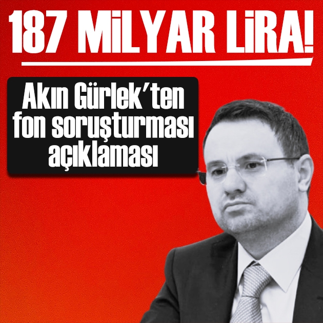 Bakan Gürlek açıkladı: Fon soruşturmasında 214 kişi belirlendi