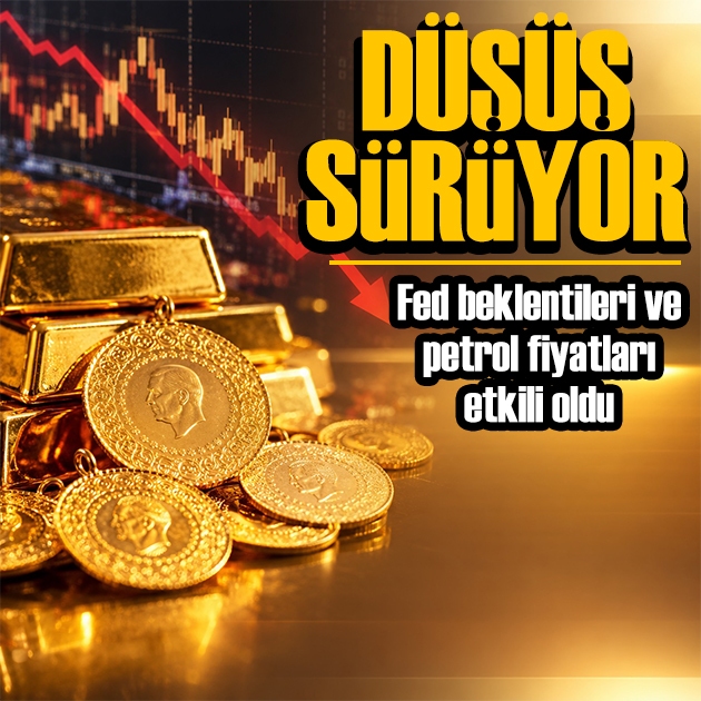 Altın fiyatlarında düşüş! Gram ve çeyrek altın ne kadar oldu?